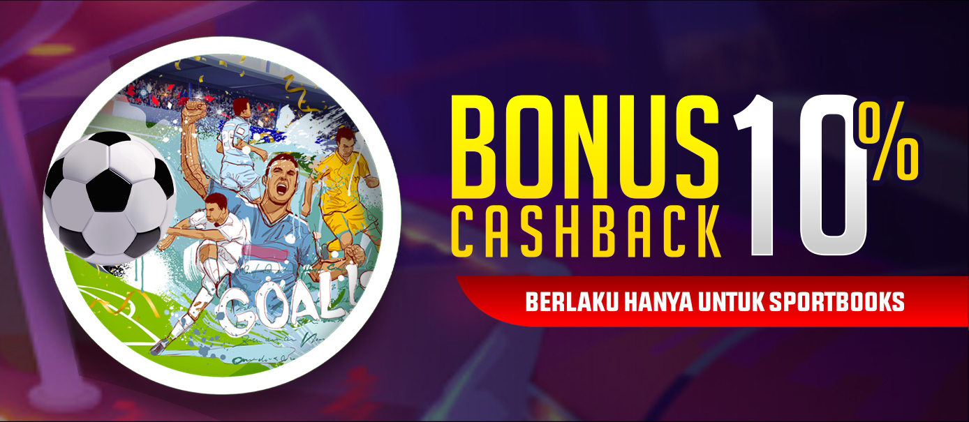 BONUS CASHBACK 10 %